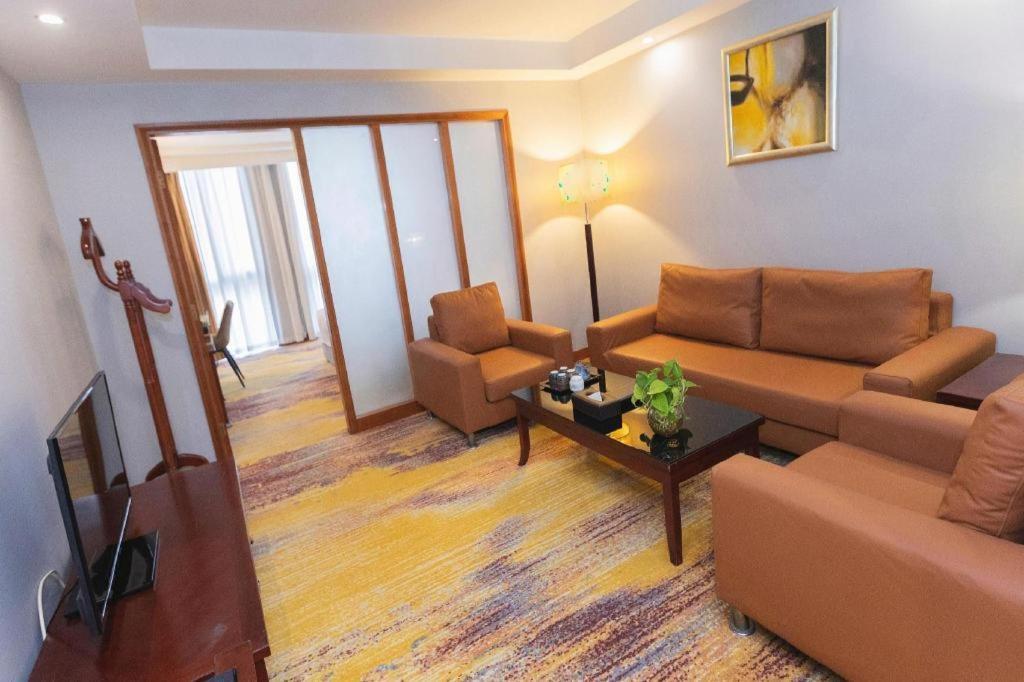 Qingdao Royal Garden Hotel Exteriér fotografie